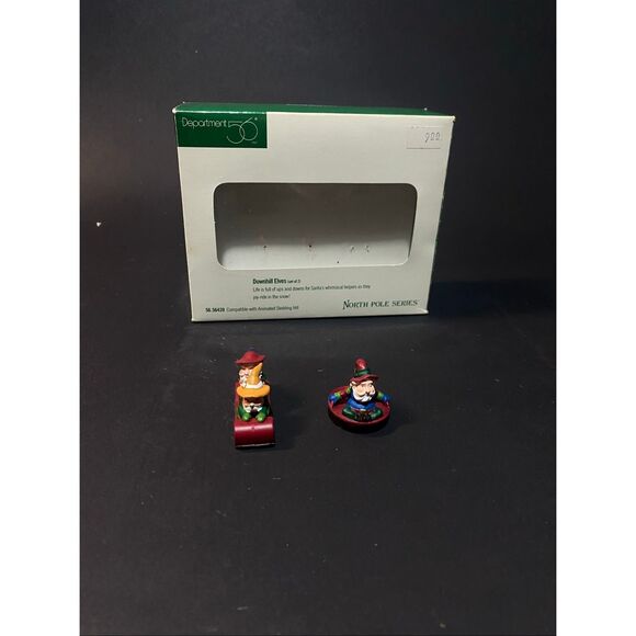 Department 56 Downhill Elves - Picture 2 of 5